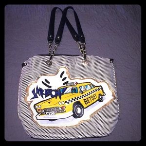 Betsey Johnson NYC Taxi Tote